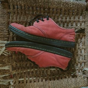 Burgundy Oxblood Dr. Marten's Canvas Sneaker UK 5/ EU 38 / 7.5